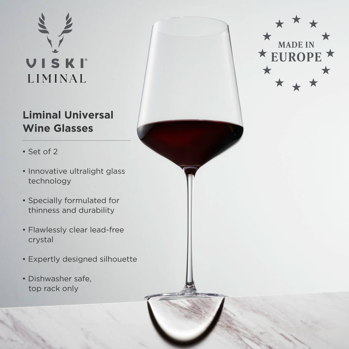 Reserve Liminal Universal Wine Glasses Set of 2 - Something Splendid Co.