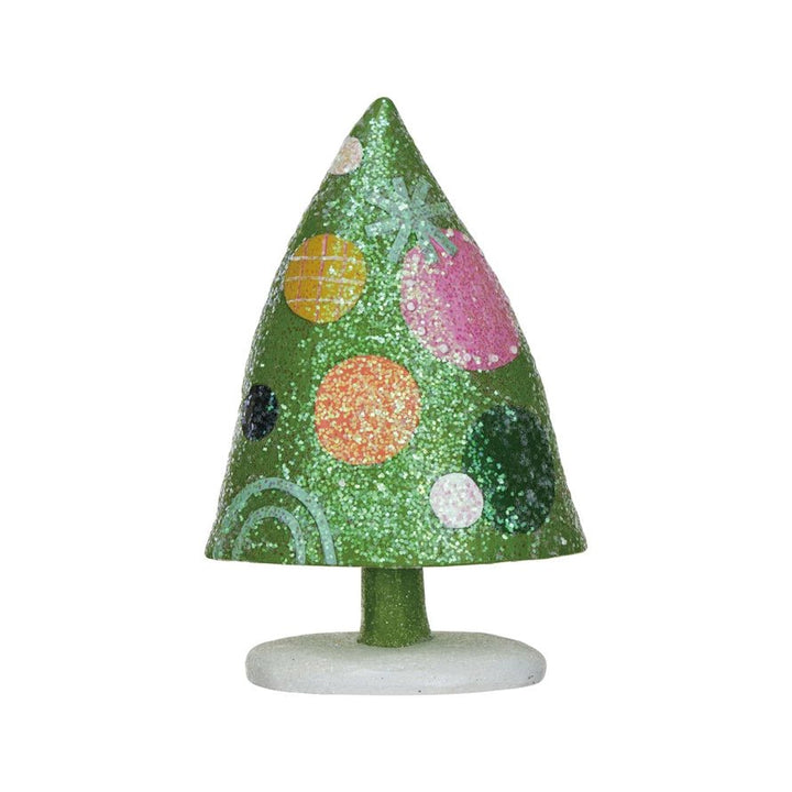 Resin Christmas Tree w/ Dots & Glitter - Something Splendid Co.