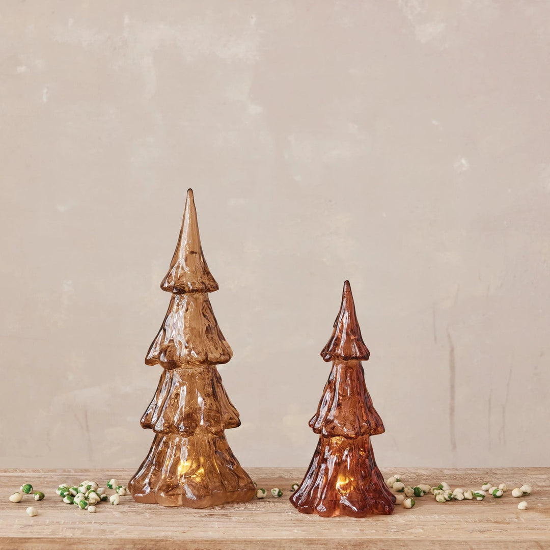 Resin Trees with LED Light, 2 Colors/Sizes - Something Splendid Co.