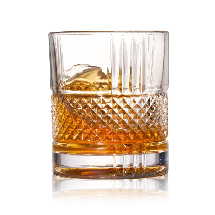 Revolve Crystal Spinning Scotch Rocks Glass - Something Splendid Co.
