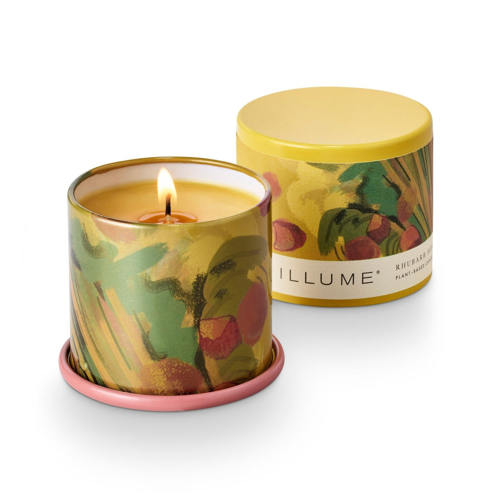 Rhubarb Honey Demi Vanity Tin Candle - Something Splendid Co.