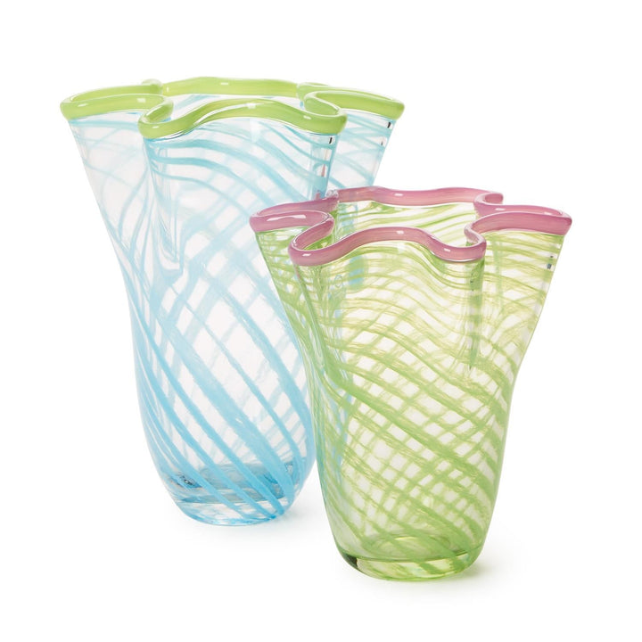 Rialto Swirl Flare Vase - 2 Styles - Something Splendid Co.