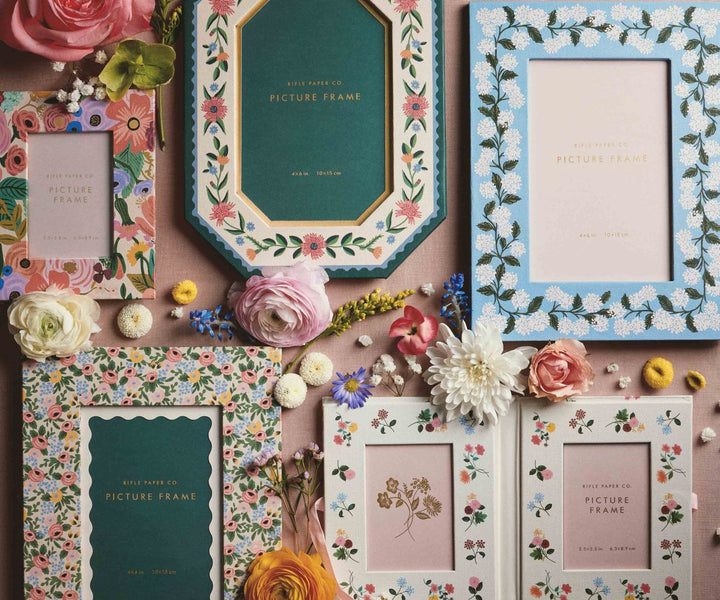 Rosa Paper Wrapped Picture Frame - Something Splendid Co.