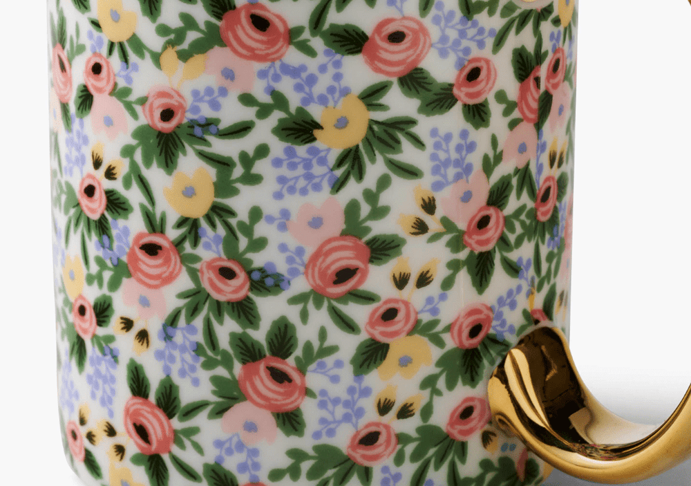 Rosa Porcelain Mug - Something Splendid Co.