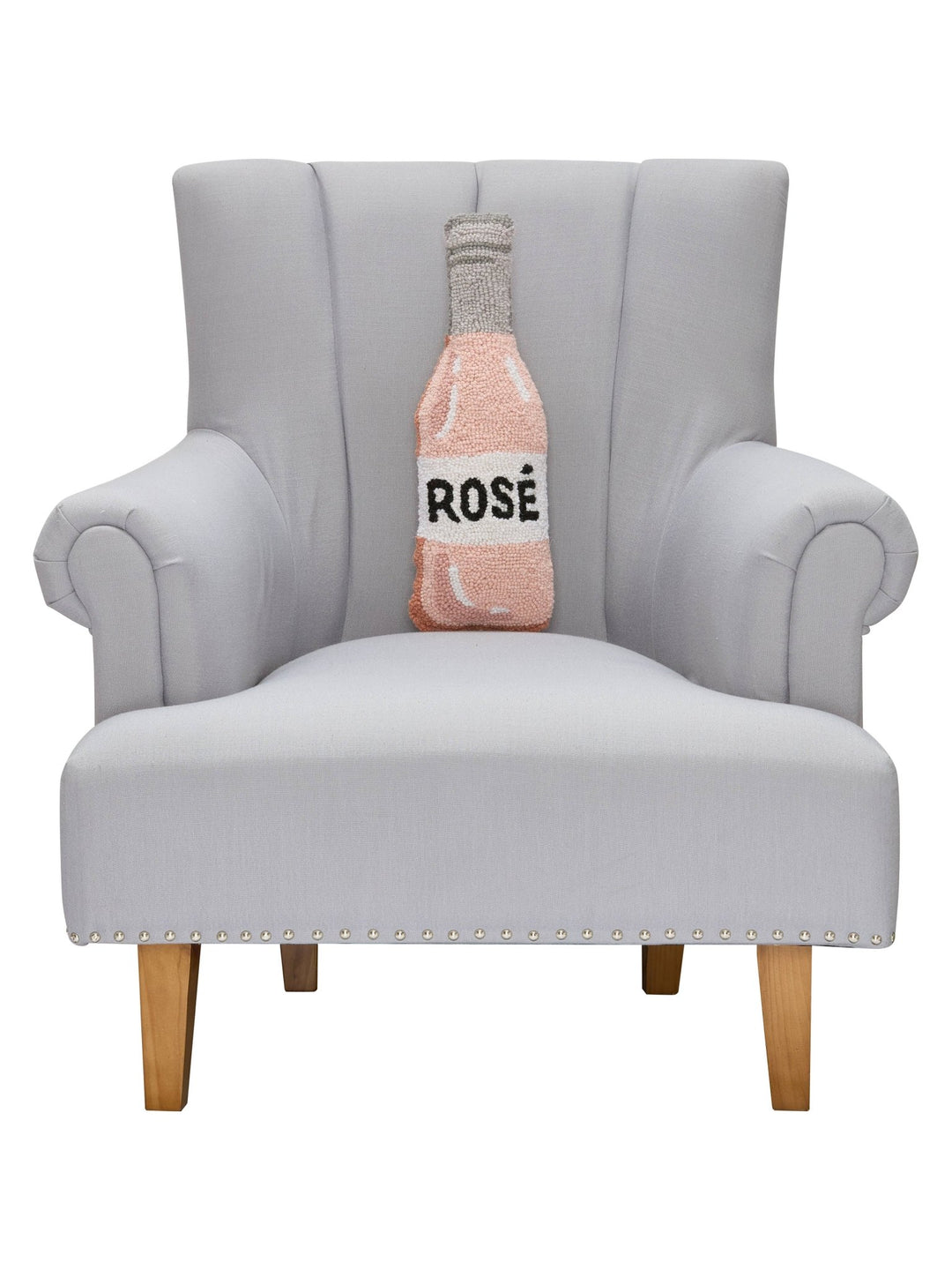 Rose Bottle Hook Pillow - Something Splendid Co.