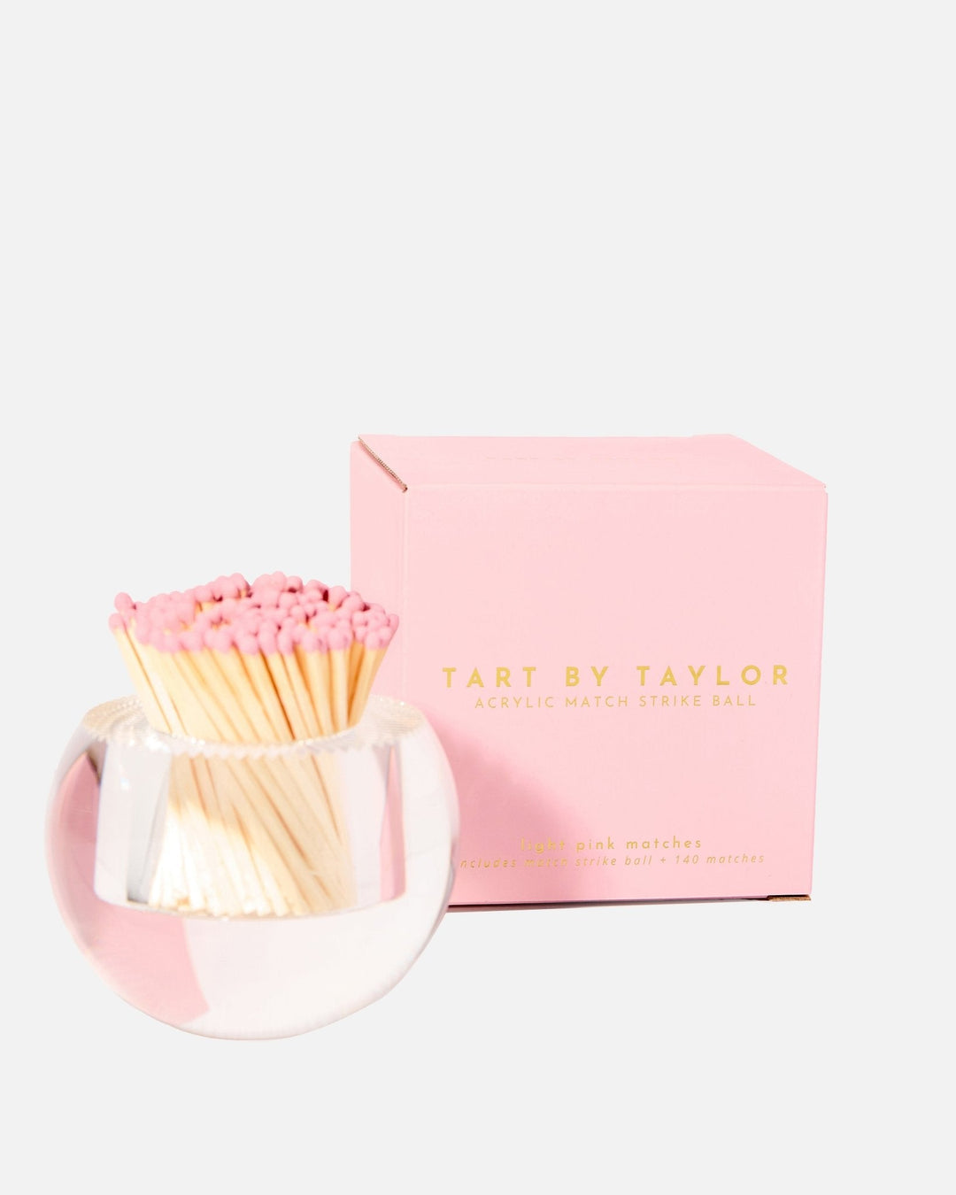 Round Match Striker | Light Pink Matches - Something Splendid Co.