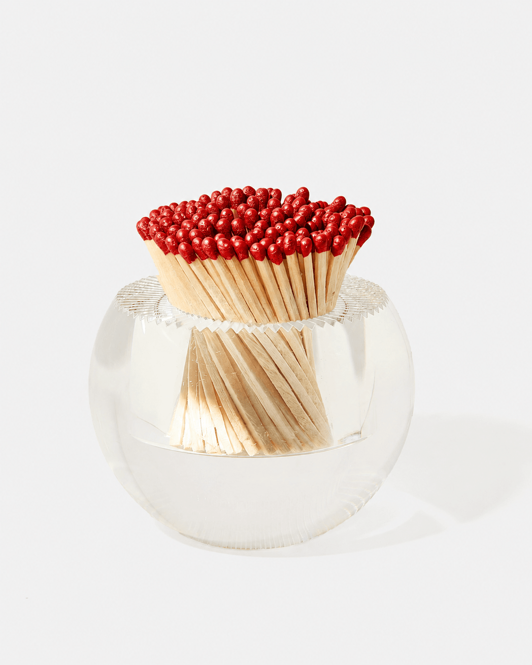 Round Match Striker | Metallic Red Matches - Something Splendid Co.
