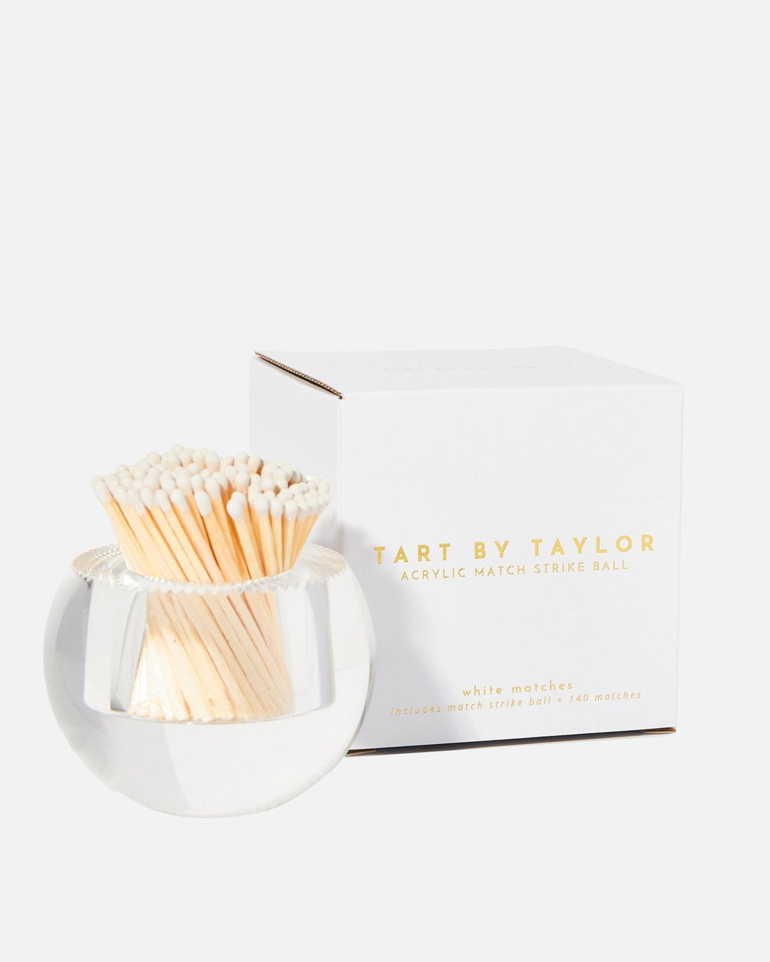 Round Match Striker | White Matches - Something Splendid Co.