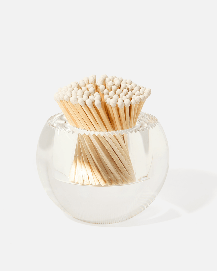 Round Match Striker | White Matches - Something Splendid Co.