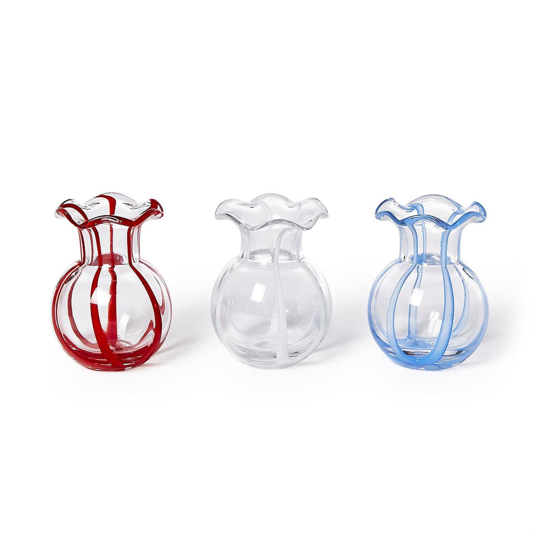 Ruffled Ribbon Vase - 3 Colors - Something Splendid Co.