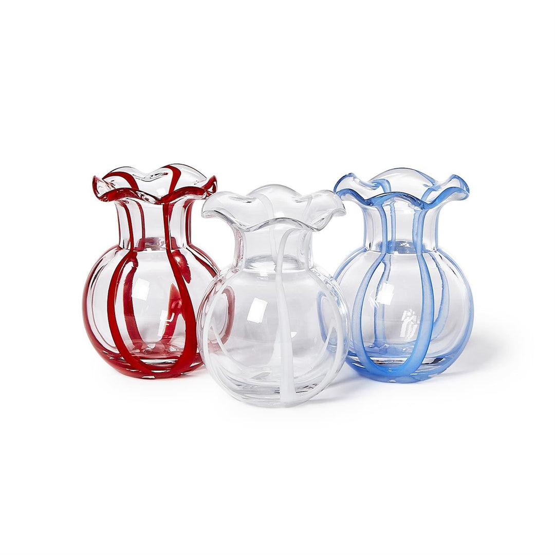Ruffled Ribbon Vase - 3 Colors - Something Splendid Co.