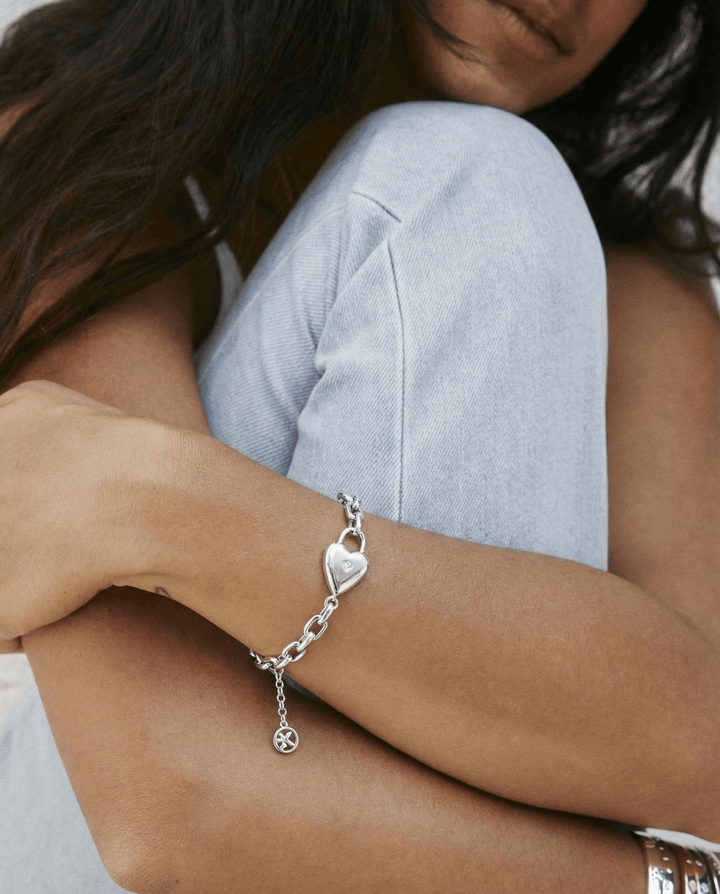 Safe Place Heart Bracelet - Something Splendid Co.