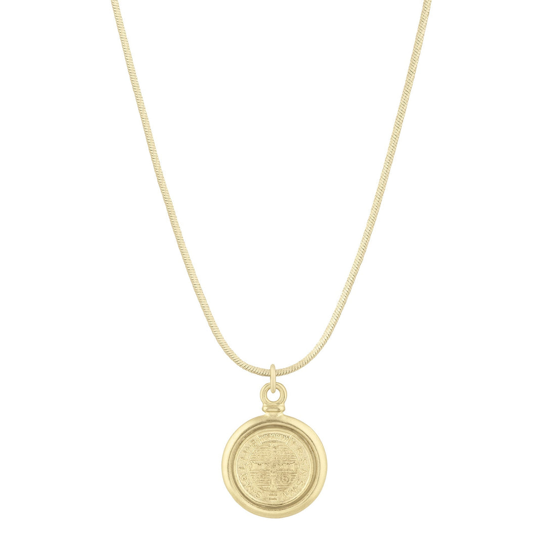 Saint Benedict Necklace - Something Splendid Co.