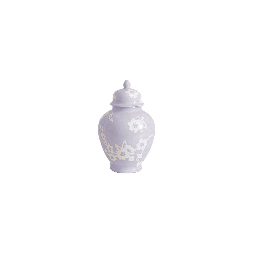 Sakura Ginger Jars in Light Lavender - Something Splendid Co.