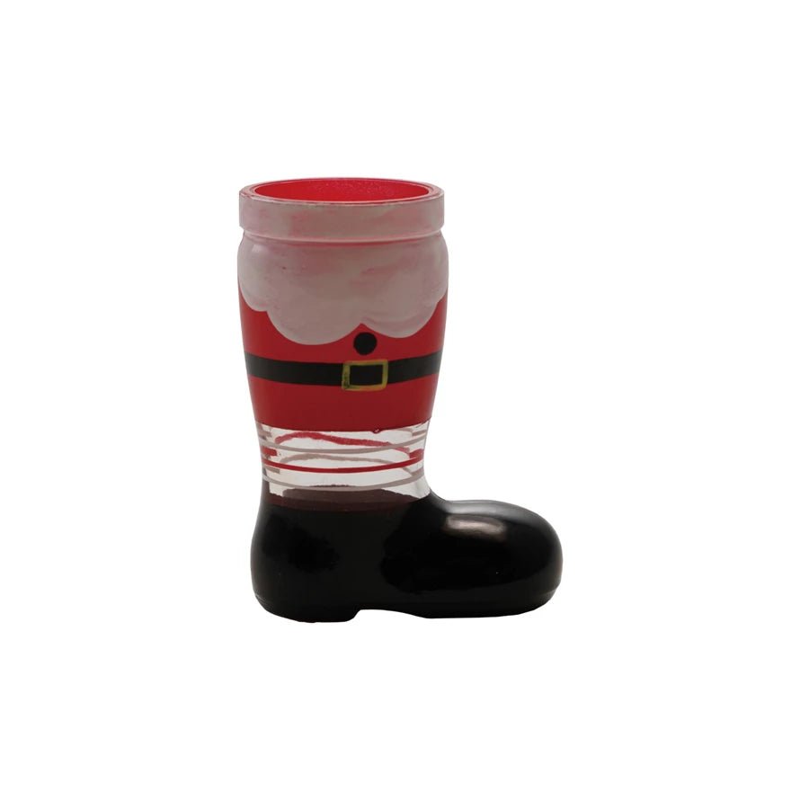 Santa Boot Shaped Shot Glass - Something Splendid Co.
