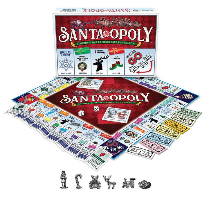 Santa - Opoly Board Game - Something Splendid Co.