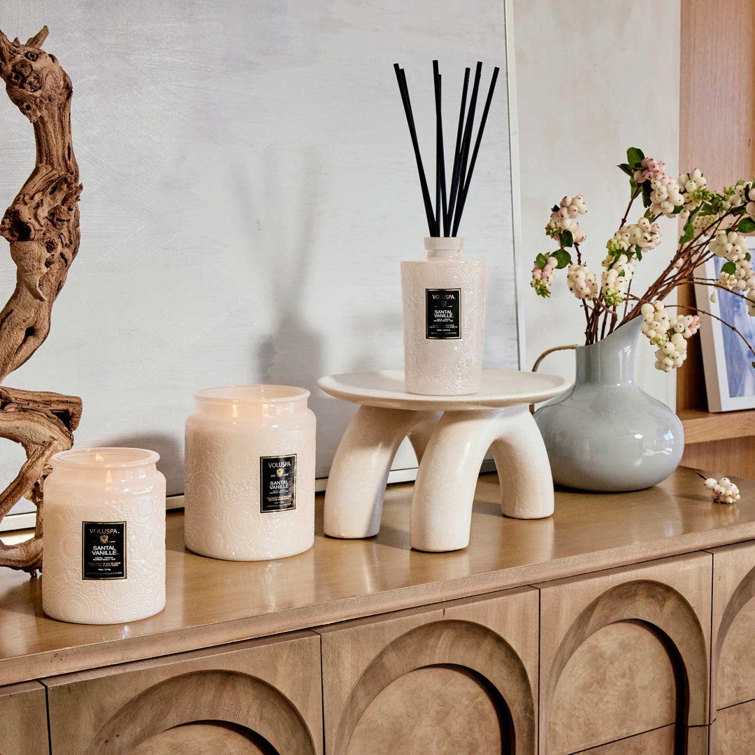 Santal Vanille Large Jar Candle - Something Splendid Co.