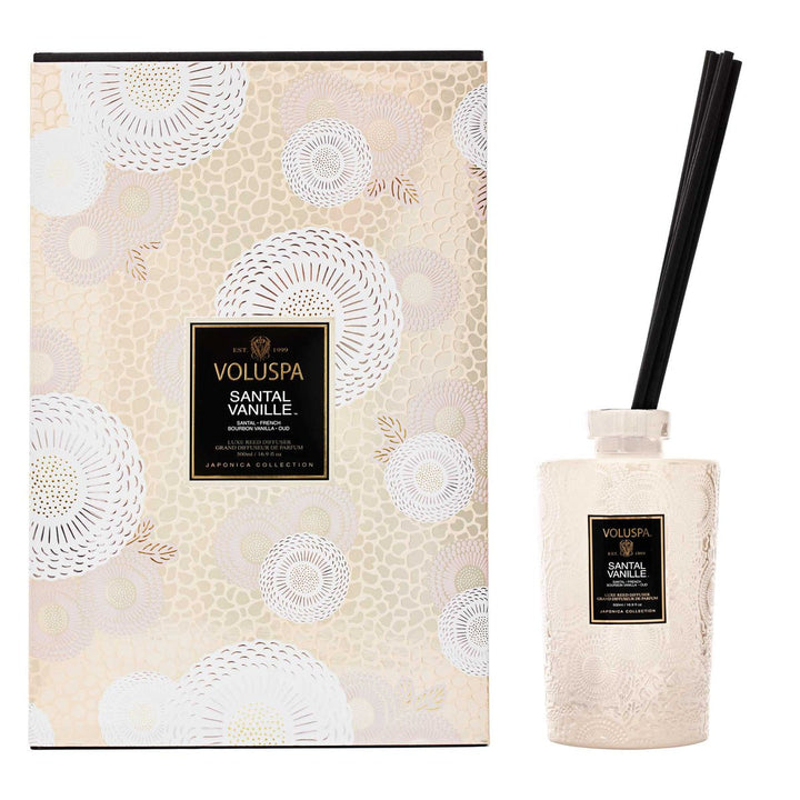 Santal Vanille Luxe Reed Diffuser - Something Splendid Co.