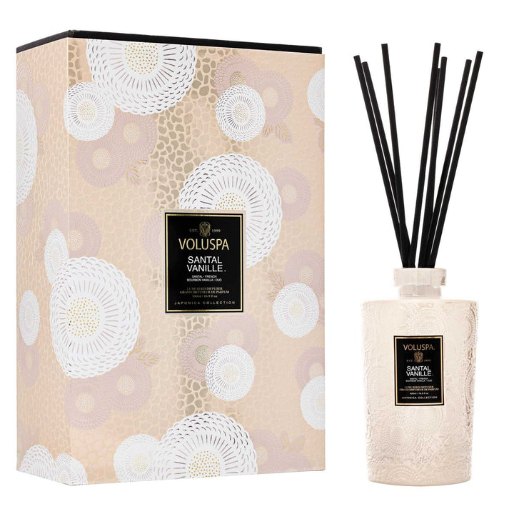 Santal Vanille Luxe Reed Diffuser - Something Splendid Co.