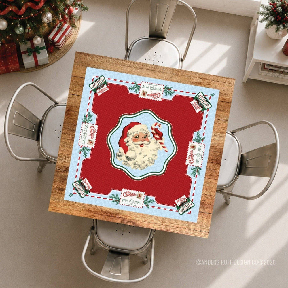 Santa's Mahjong Mail Mahjong Mat - Something Splendid Co.