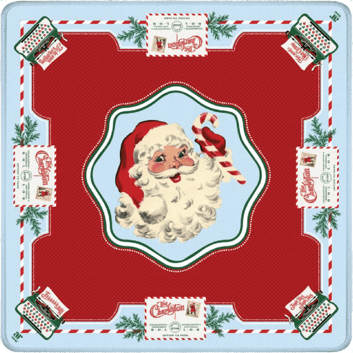 Santa's Mahjong Mail Mahjong Mat - Something Splendid Co.