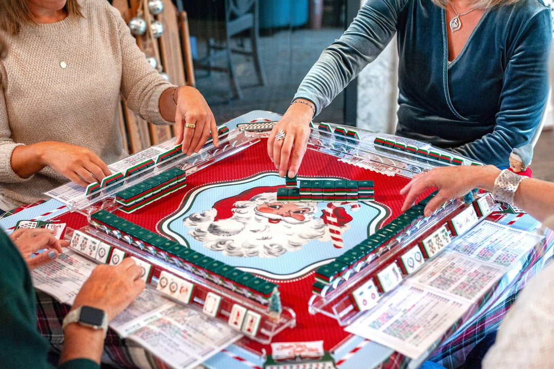 Santa's Mahjong Mail Mahjong Mat - Something Splendid Co.