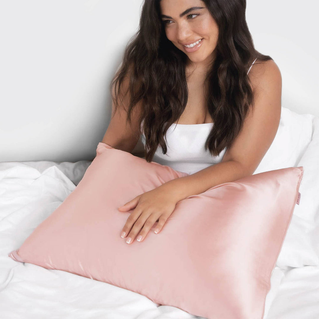 Satin King Pillowcase - Blush - Something Splendid Co.