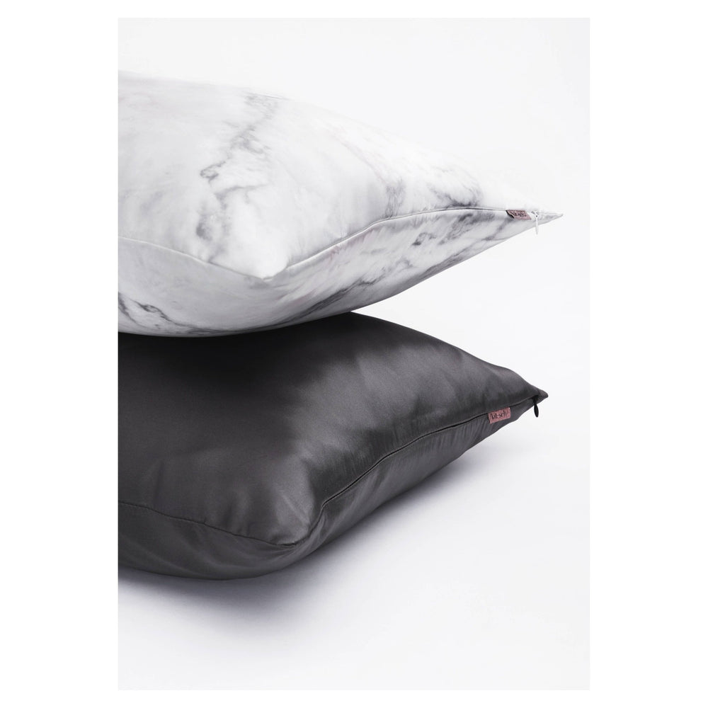 Satin Pillowcase - Charcoal - Something Splendid Co.