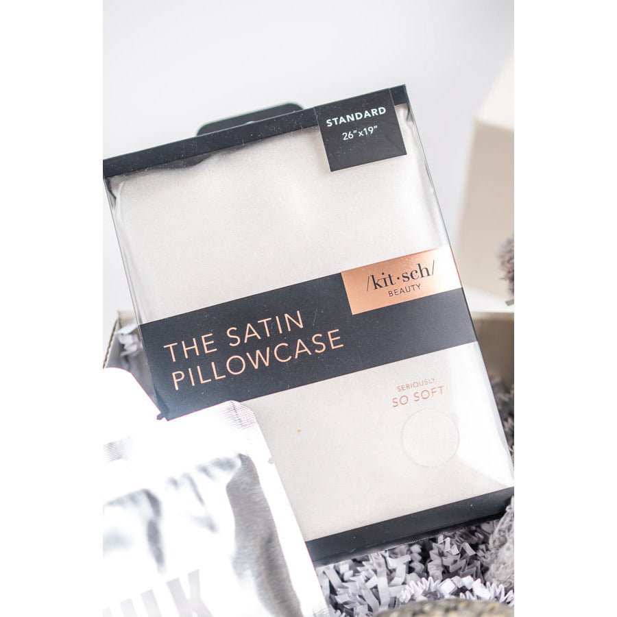 Satin Pillowcase - Ivory - Something Splendid Co.