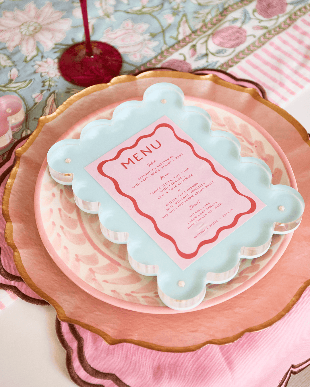Seafoam Acrylic Picture Frame - Something Splendid Co.