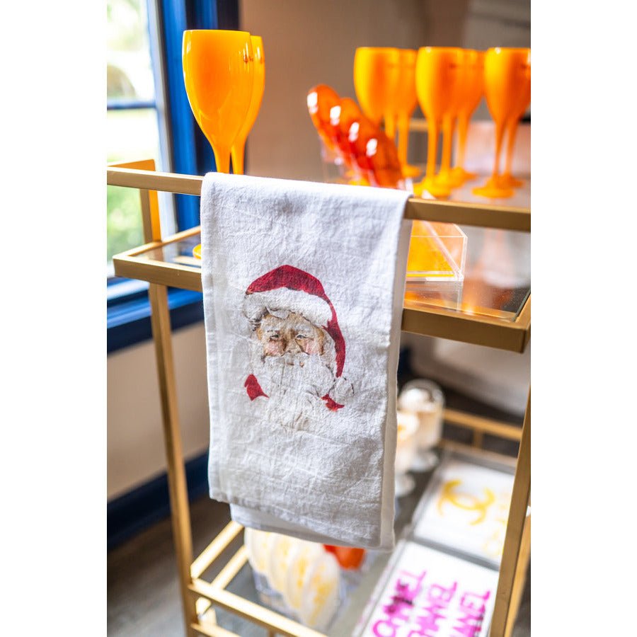 Secret Santa Tea Towel - Something Splendid Co.