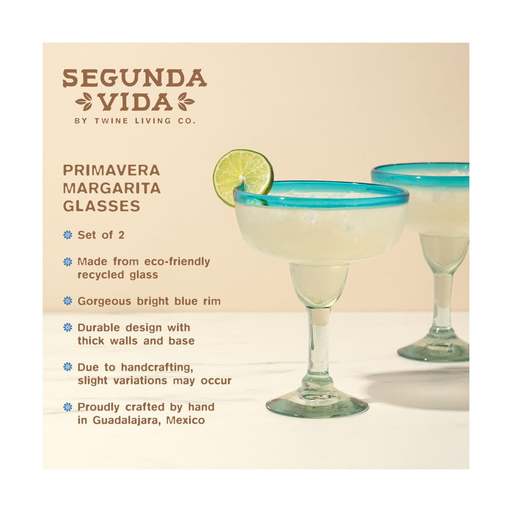 Segunda Margarita Set of 2 Glasses - Something Splendid Co.