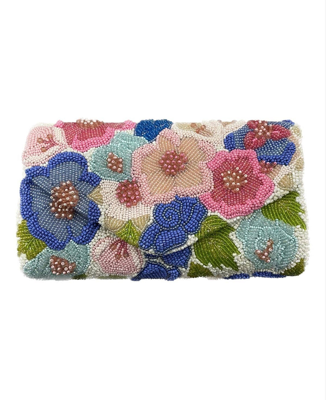 Senv Raised Flowers White/ Op Peri - Something Splendid Co.