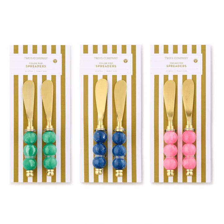Set of 2 Color Pop Spreaders, 3 Colors - Something Splendid Co.