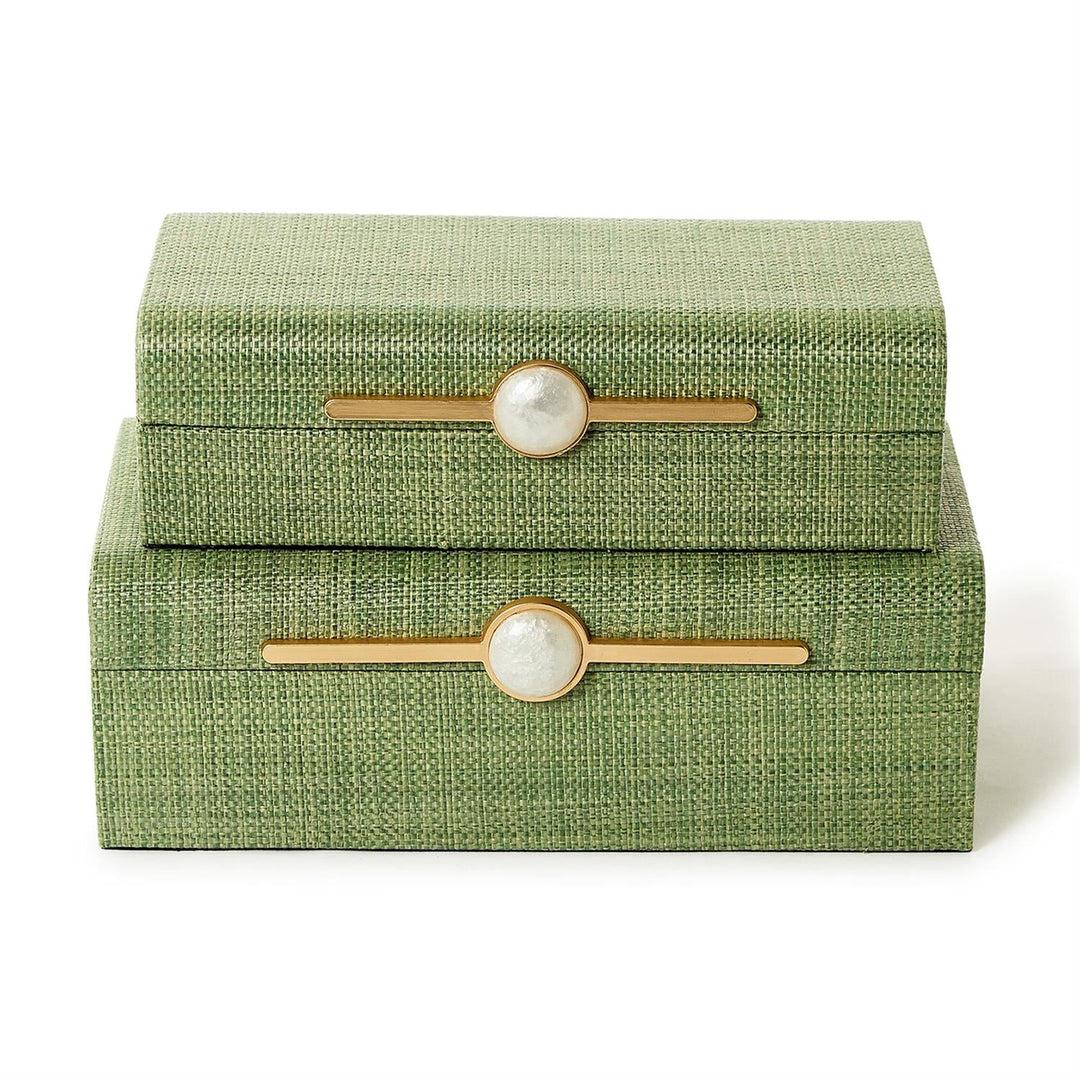 Set of 2 Nested Decorative Boxes - Something Splendid Co.