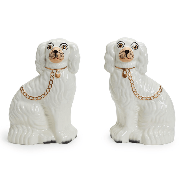 Set of 2 Staffordshire Dog Statues - Something Splendid Co.