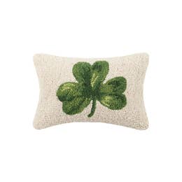 Shamrock Needlepoint Pillow - Something Splendid Co.