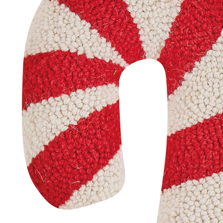 Shaped Candy Cane Hook Pillow - Something Splendid Co.