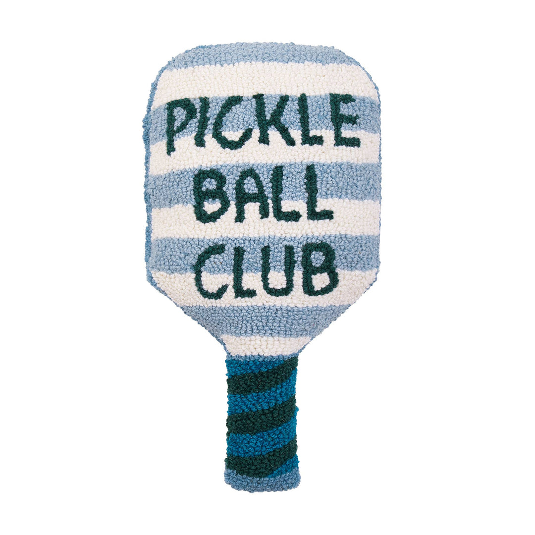 Shaped Pickle Ball Paddle Hook Pillow - Something Splendid Co.