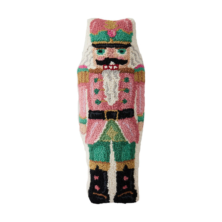 Shaped Pink Nutcracker Hook Pillow - Something Splendid Co.