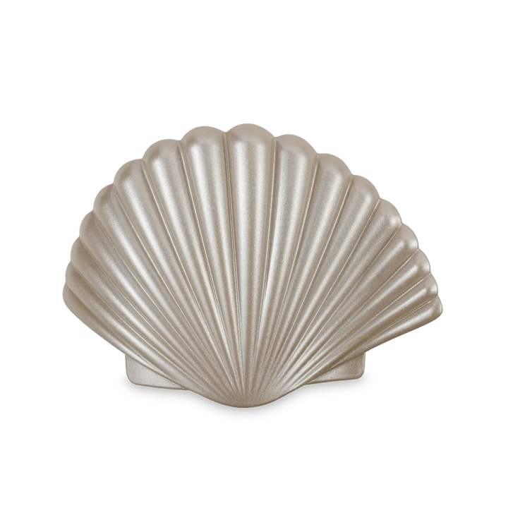 Shimmering Shell Medium Flat Hair Clip - Something Splendid Co.