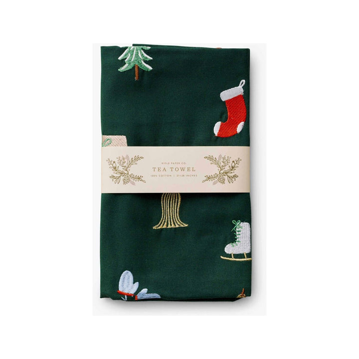 Signs of The Season Holiday Towel - Something Splendid Co.