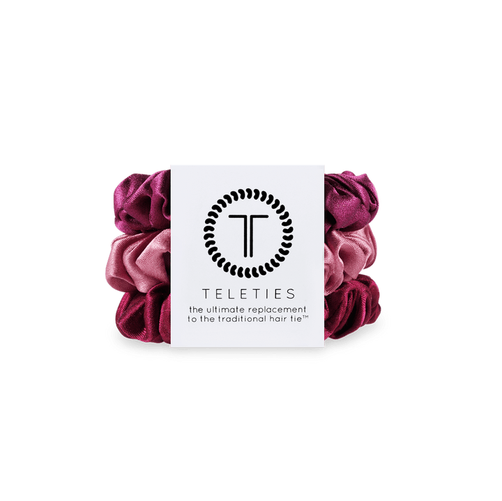 Silk Hair Scrunchie | Small | Burgundy Bliss - Something Splendid Co.