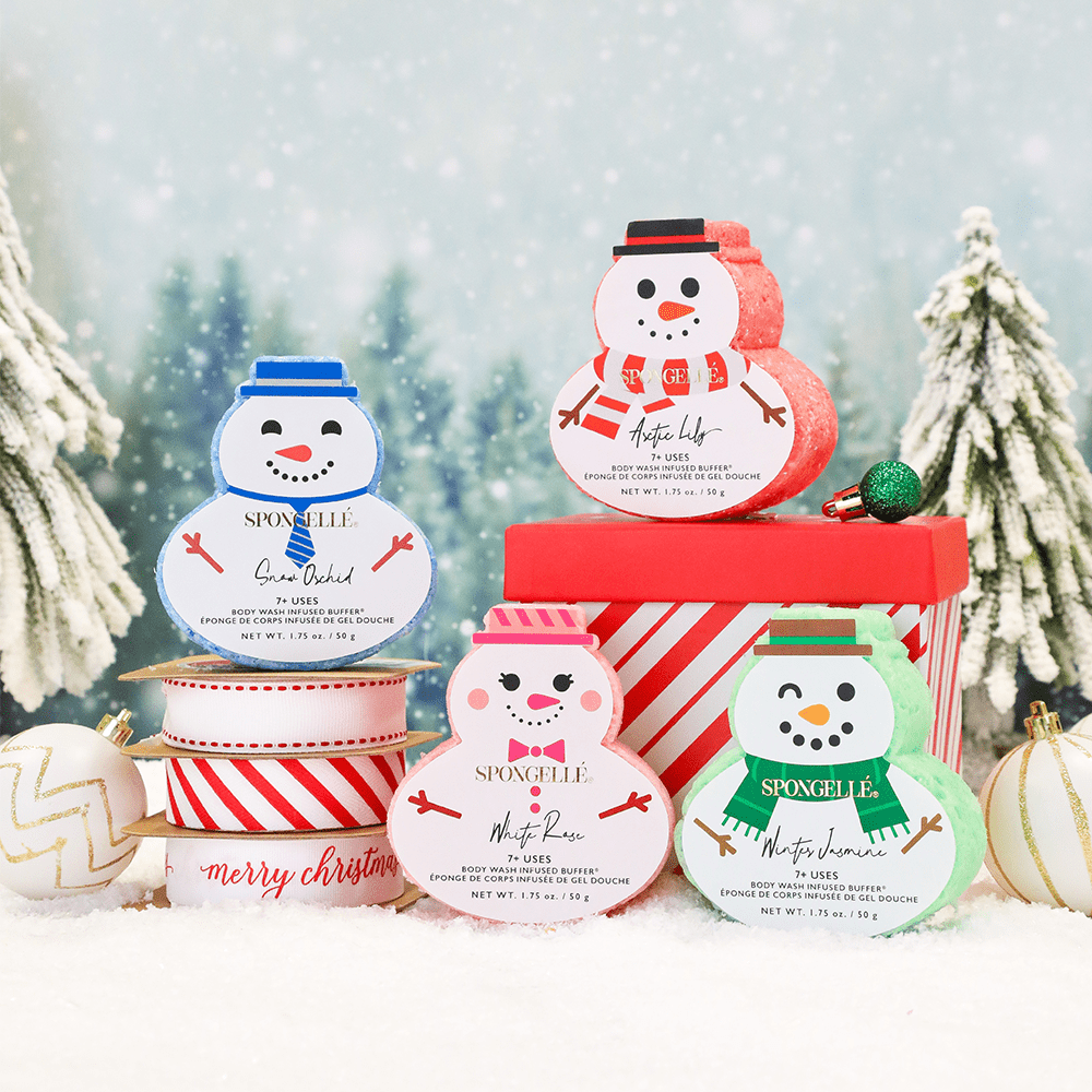 Snowman Holiday Buffer Assorted Pack Christmas Stocking Gift - Something Splendid Co.