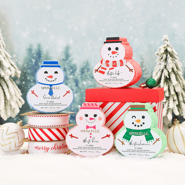Snowman Holiday Buffer Assorted Pack Christmas Stocking Gift - Something Splendid Co.
