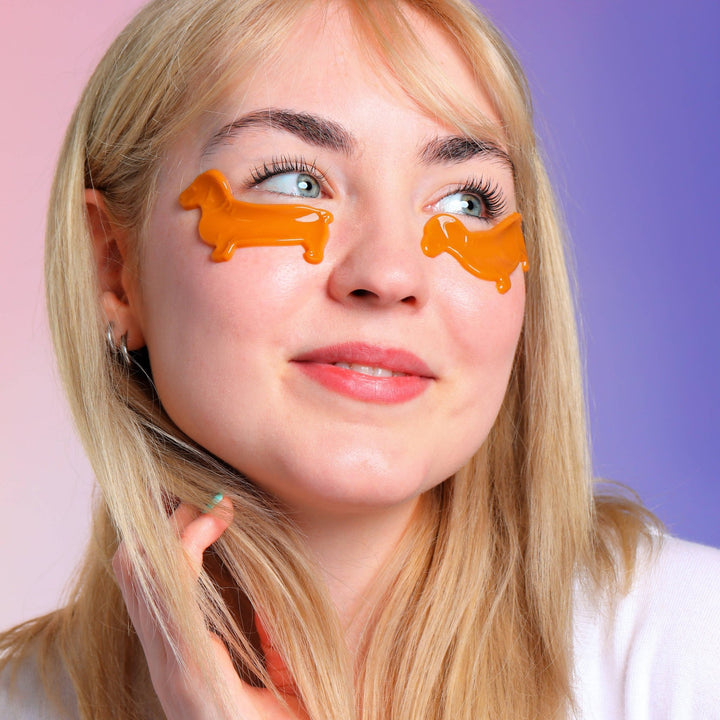 So Fetch Viral Dachshund Dog Eye Patches l Beauty Gift 8 ct  - Something Splendid Co.