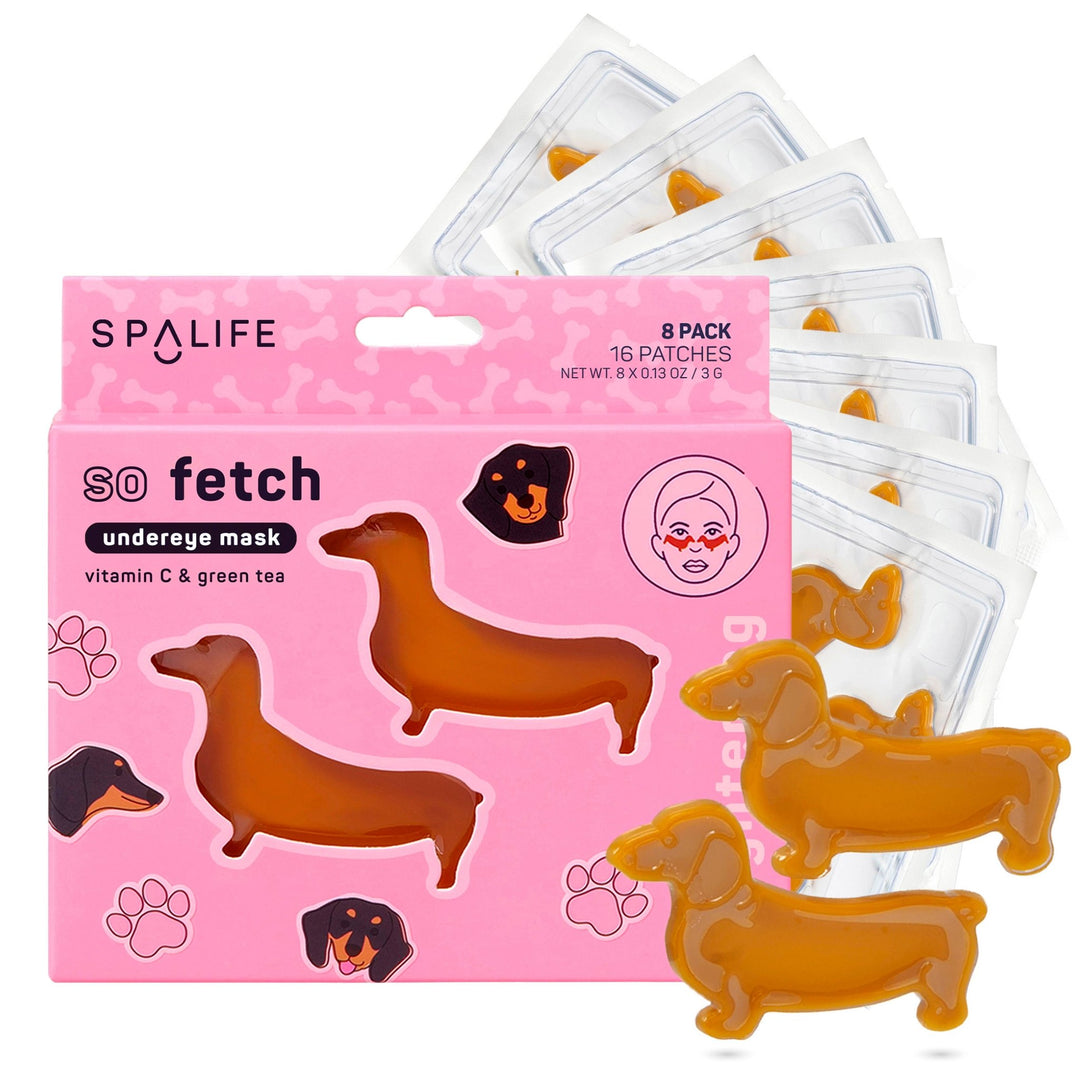 So Fetch Viral Dachshund Dog Eye Patches l Beauty Gift 8 ct  - Something Splendid Co.