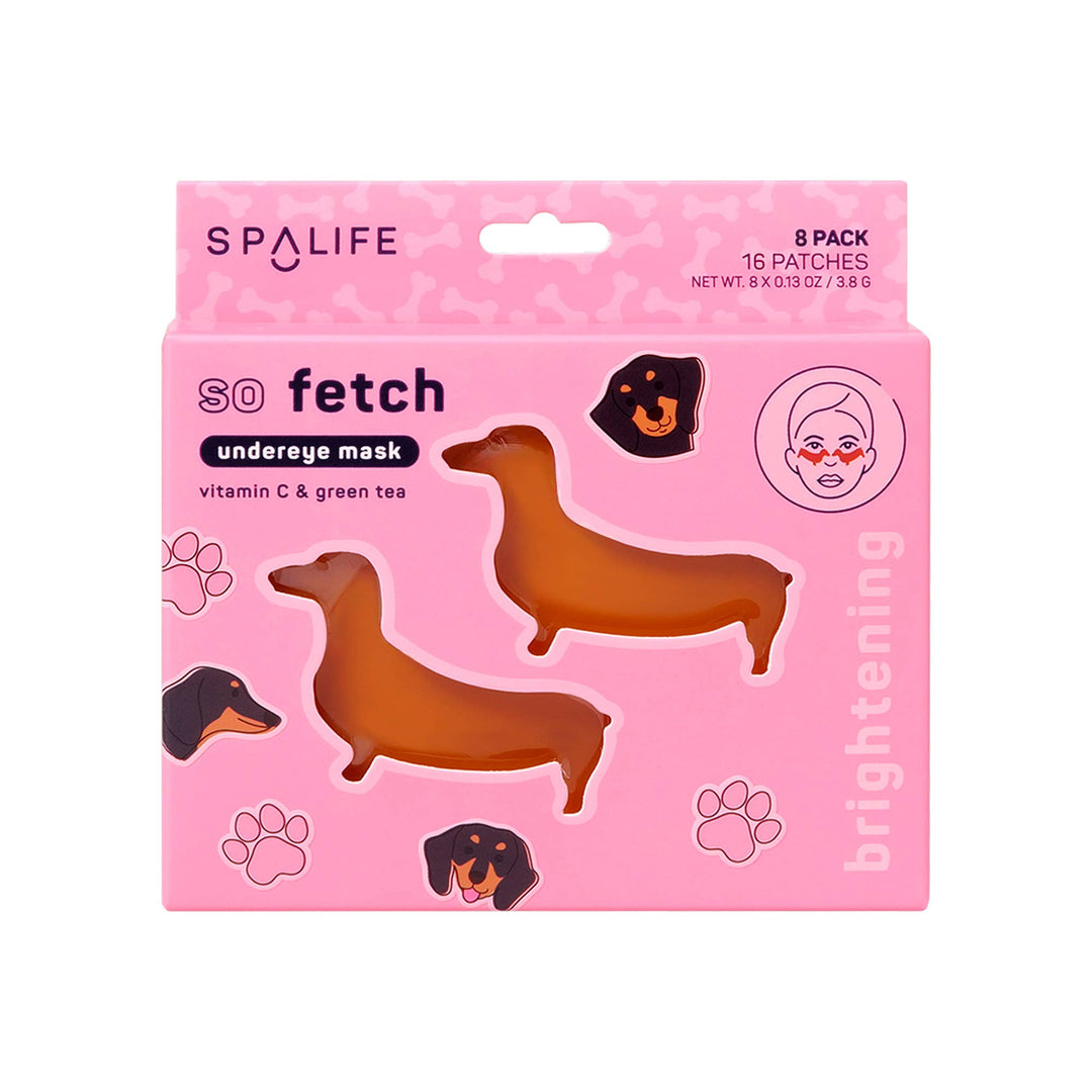 So Fetch Viral Dachshund Dog Eye Patches l Beauty Gift 8 ct  - Something Splendid Co.