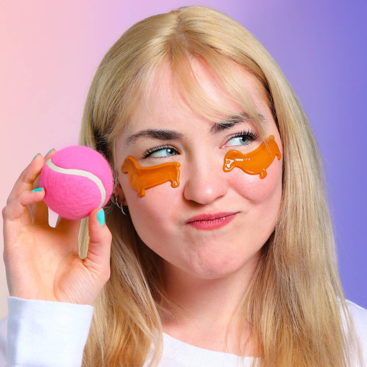So Fetch Viral Dachshund Dog Eye Patches l Beauty Gift 8 ct  - Something Splendid Co.