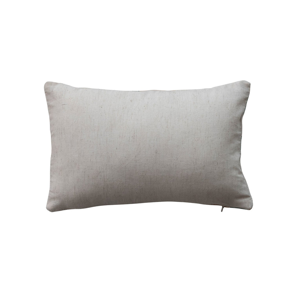 "Son of a Nutcracker" Embroidered Lumbar Pillow - Something Splendid Co.